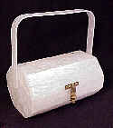 Florida Handbags-White Octagon Body 