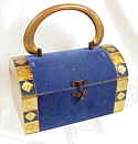 Royal London Treasure Chest wood box bag