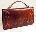 Jemco Exquisite hand tooled leather bag