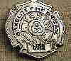Metal-Badge bakelite fire brigade